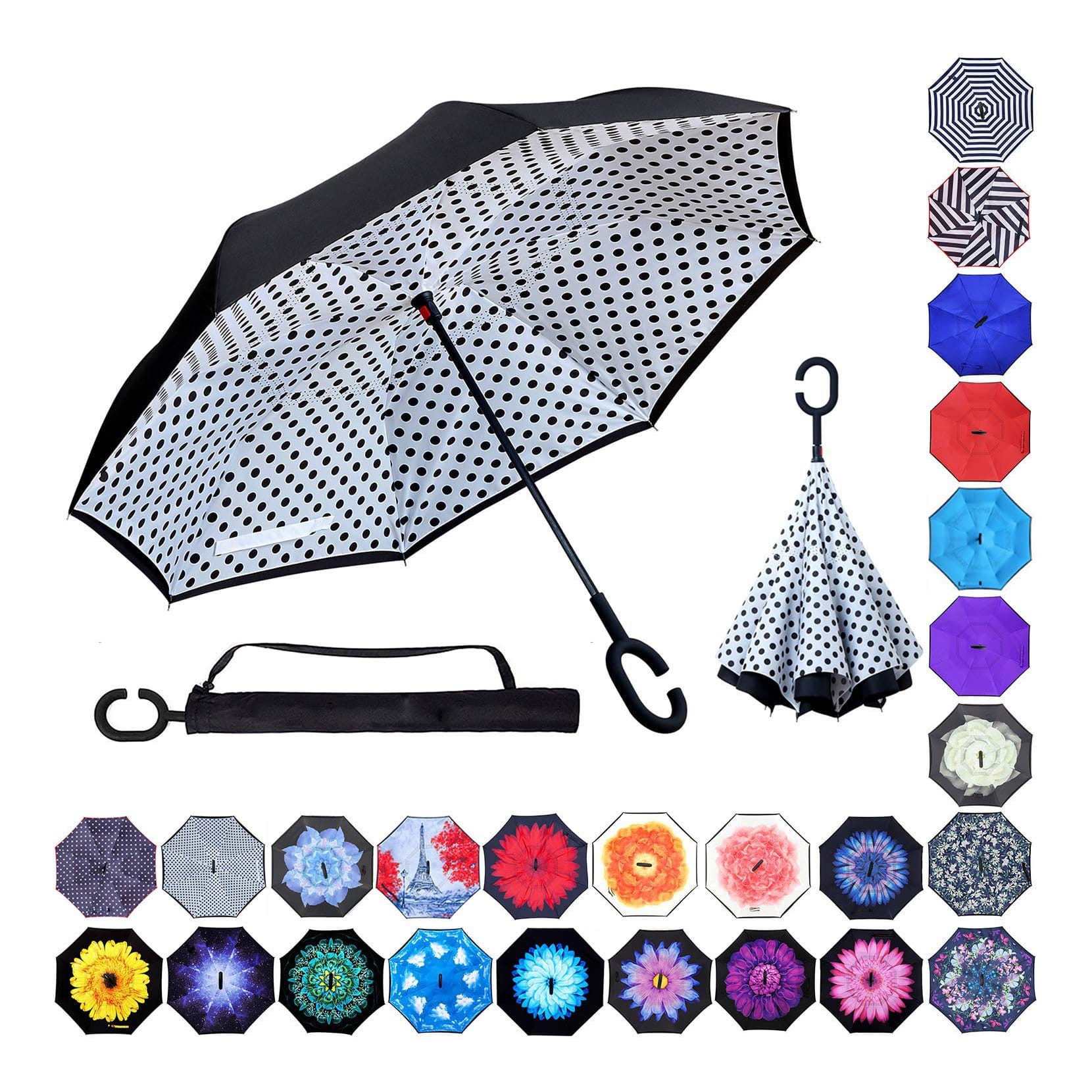 Z Zameka Inverted Double Layer Umbrella