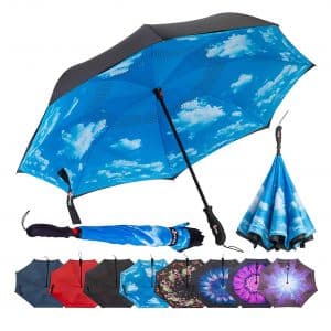 Repel Inverted Dual Layer Umbrella
