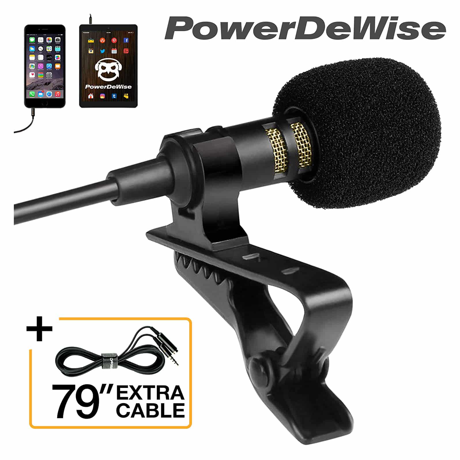 PowerDeWise Lavalier Microphone