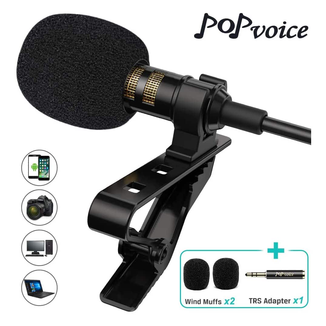 PoP voice Lavalier Microphone
