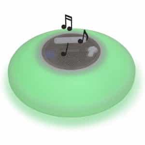 Poolmaster 54504 Floating Waterproof Multi-Light Speaker