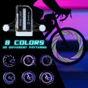 PRUNUS [Upgraded] LED Bike Wheel