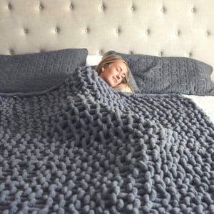 Hearth & Care Crate Chunky Knit Blanket