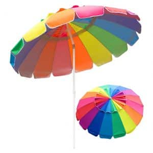 PIEDLE Portable Beach Umbrella
