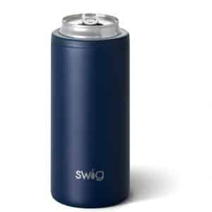 Swig Life Stainless Steel Can Cooler, Matte Navy